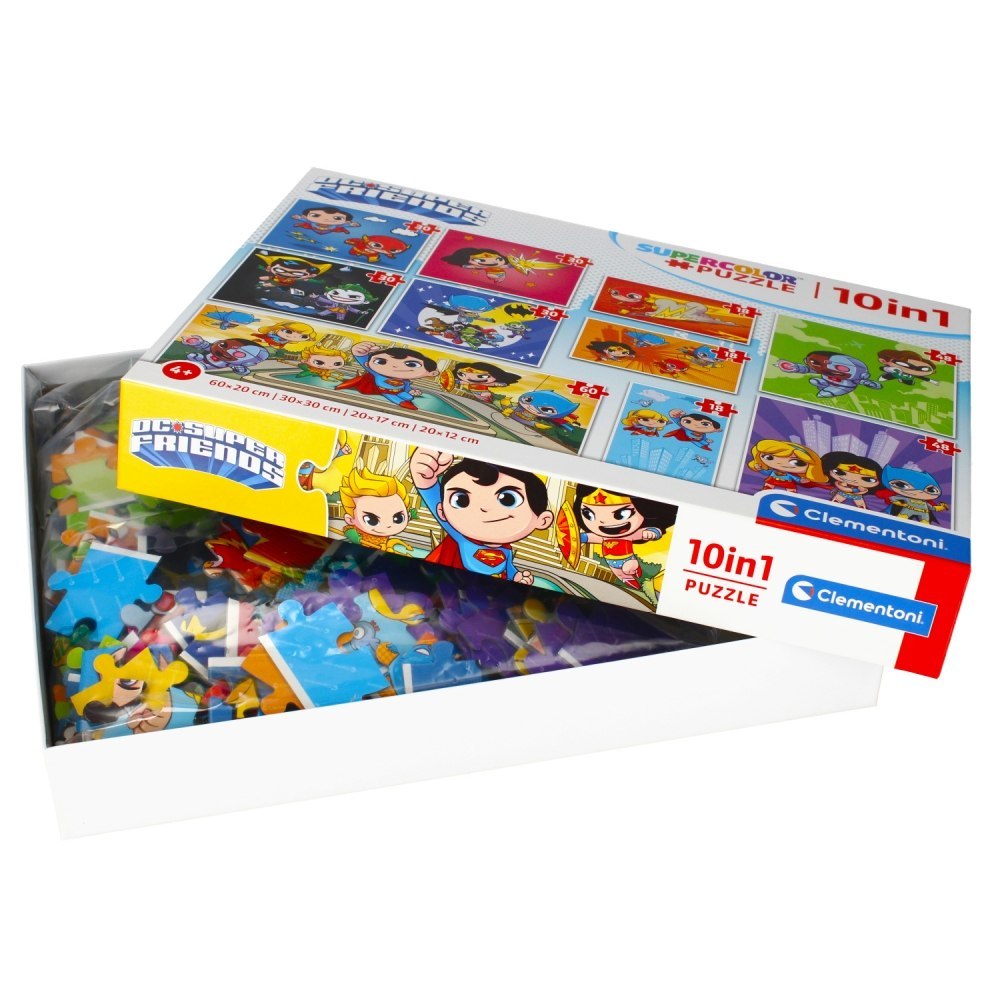 PUZZLE 10W1 DC SUPER FRIENDS CLEMENTONI 20272 CLEMENTONI